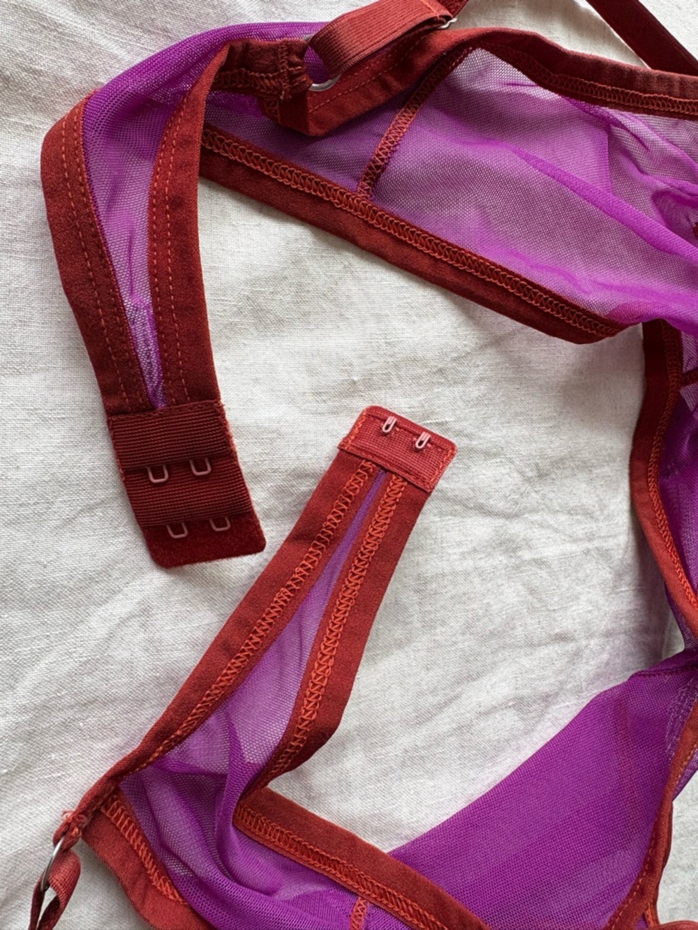 Toru + Naoko Sheer Mesh Bralette - Picture 4 of 5
